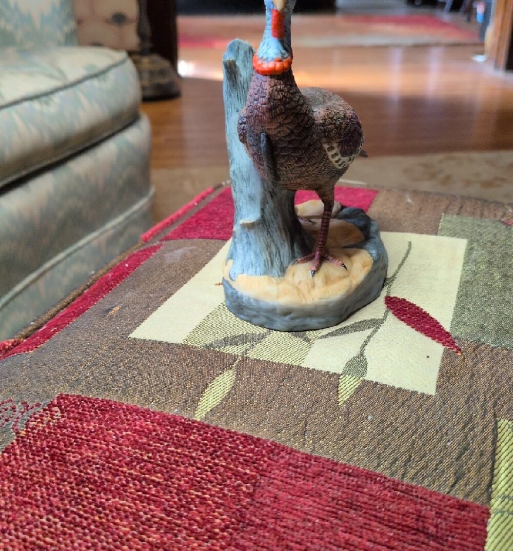 Hoffman Original 1987turkey Decorative CeramicFigurine in Brown and Tan - Picture 7 of 9